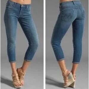 Mother Skinny Not Skinny Here Kitty, Kitty Jeans Size 26